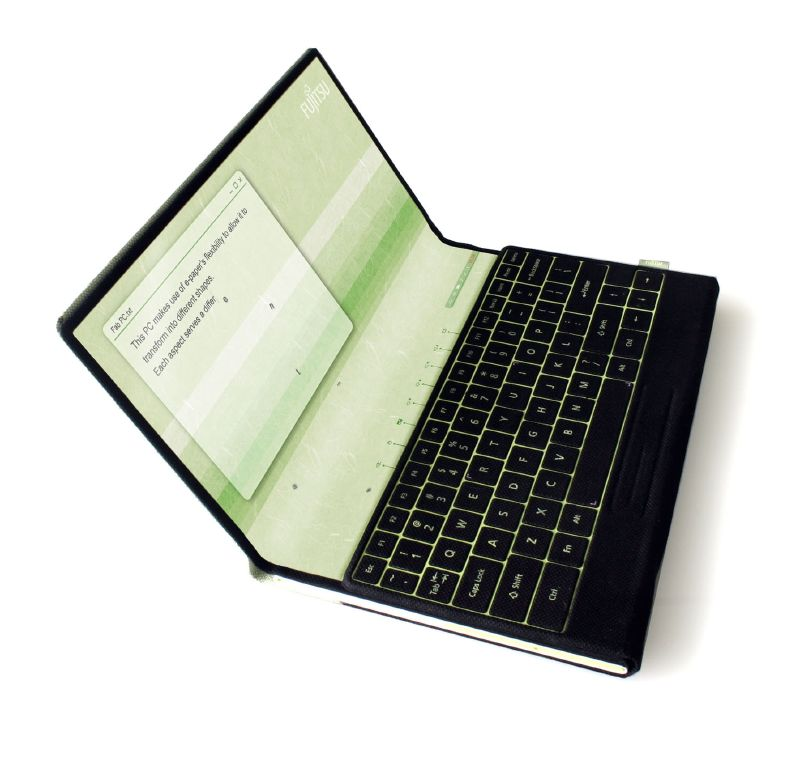 Illustration for article titled Fujitsu's Fabric PC and Three Other Forward-Looking Concepts